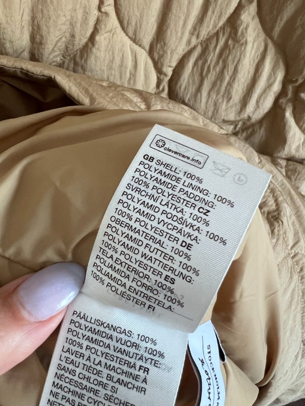 NWOT & Other Stories Oversized Quilted Puffer Coat - Picture 9 of 9